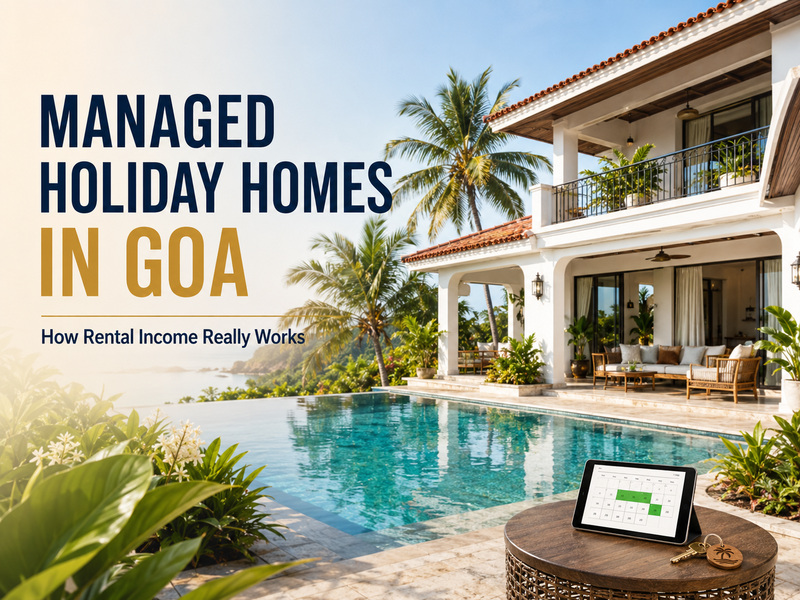 Managed Holiday Homes in Goa: How Rental Income Works